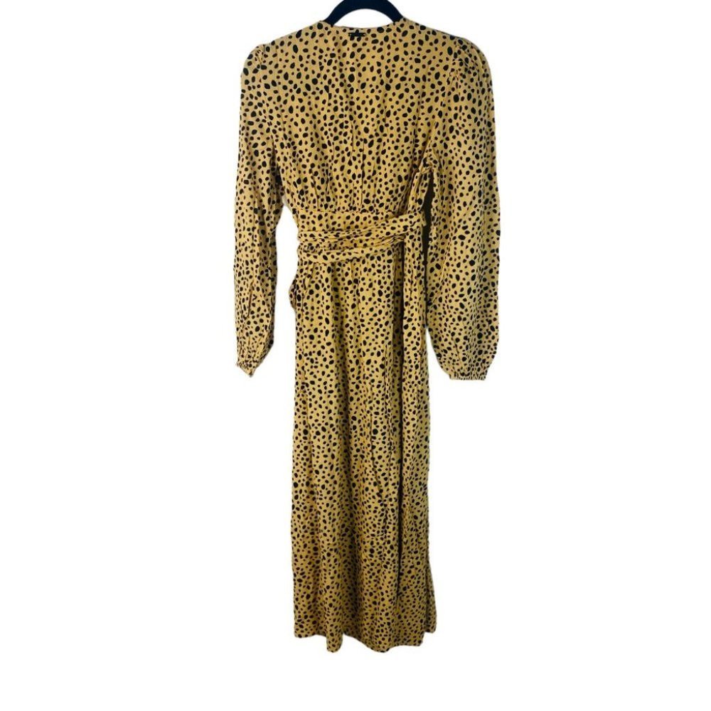 Billabong BNWT Nine Lives Wrap Maxi Dress Gold Dust Long Maxi Size XS - Picture 10 of 12